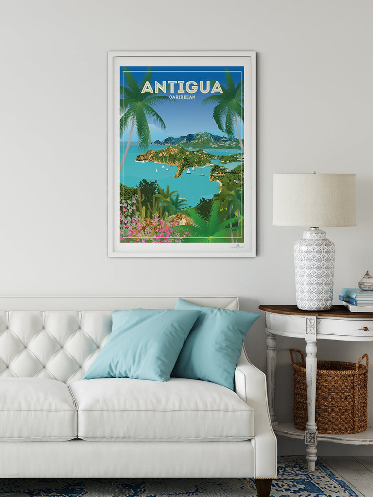 Antigua Caribbean Poster Print Antigua Caribbean north america