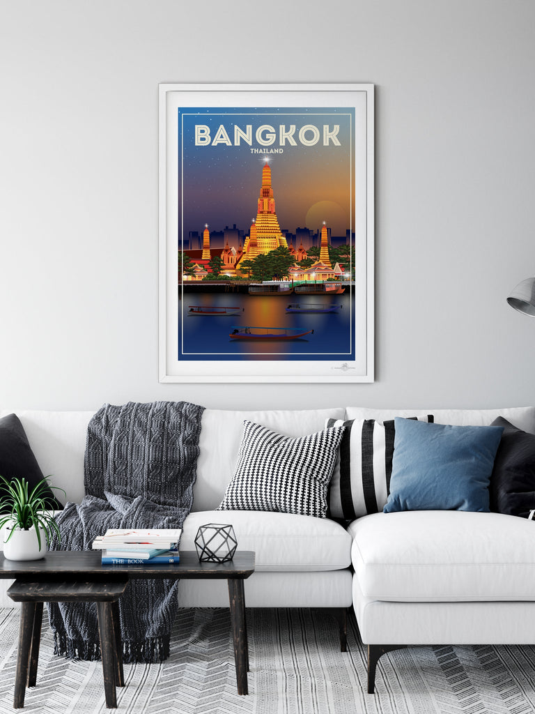 Bangkok Thailand Poster Print Asia Bangkok Thailand