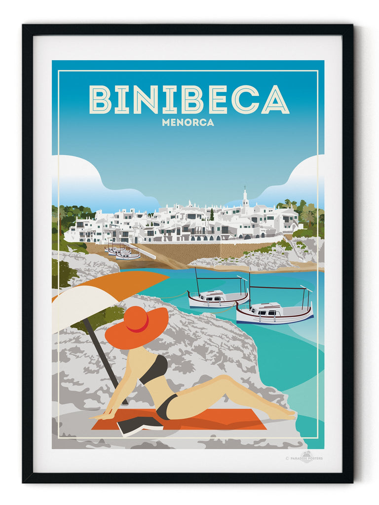 Binibequer Menorca Poster Print Binibequer Menorca Spain