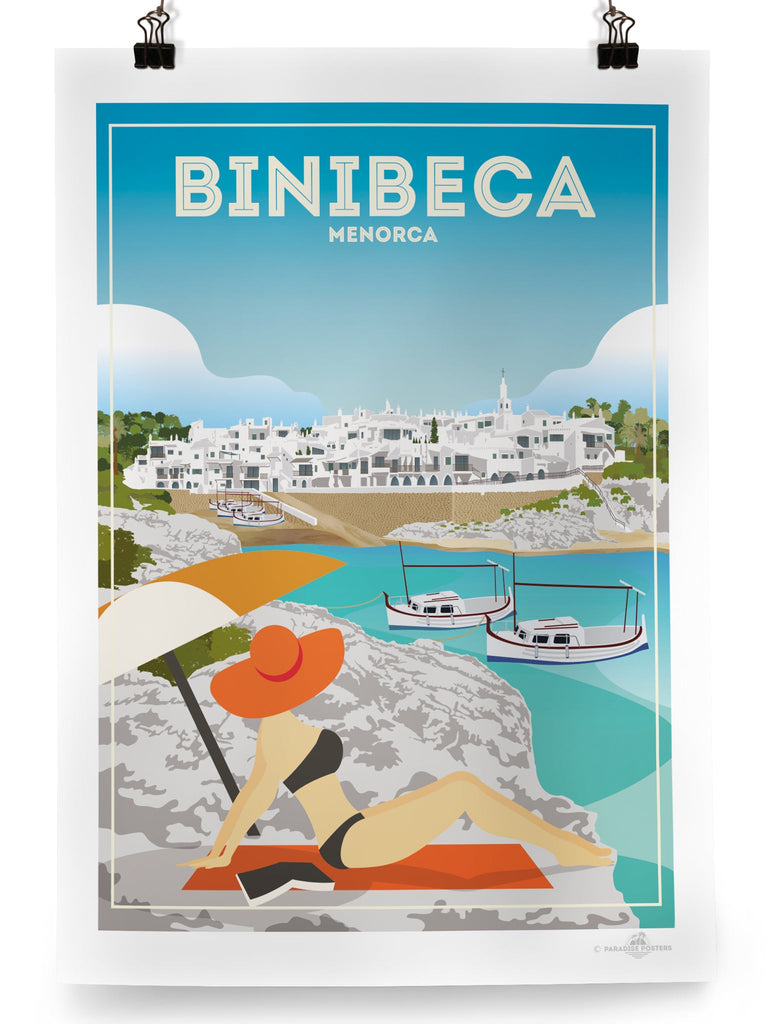 Binibequer Menorca Poster Print Binibequer Menorca Spain