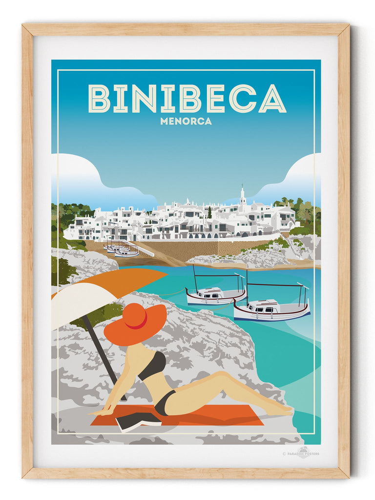 Binibequer Menorca Poster Print Binibequer Menorca Spain