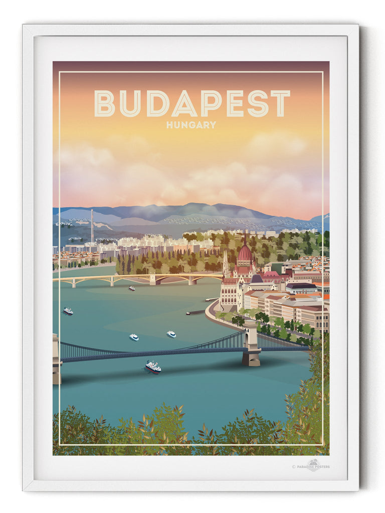 Budapest Hungary Poster Print Budapest Hungary