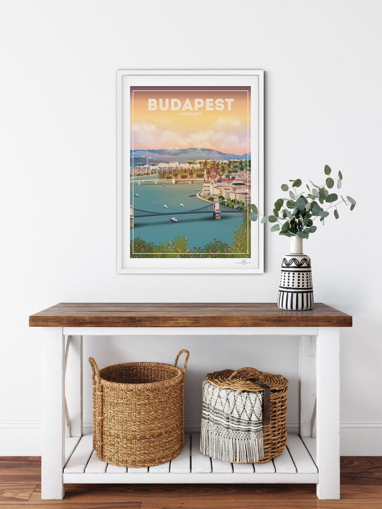 Budapest Hungary Poster Print Budapest Hungary