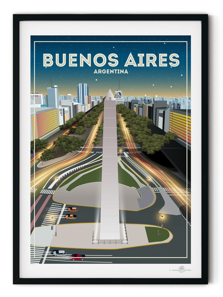 Buenos Aires Poster Print Argentina Buenos Aires