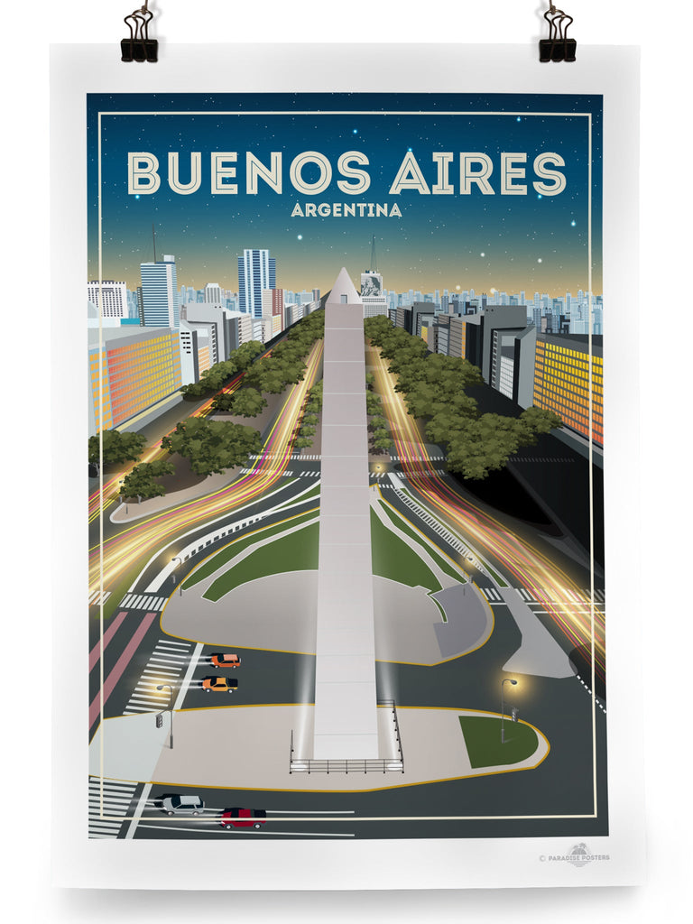 Buenos Aires Poster Print Argentina Buenos Aires