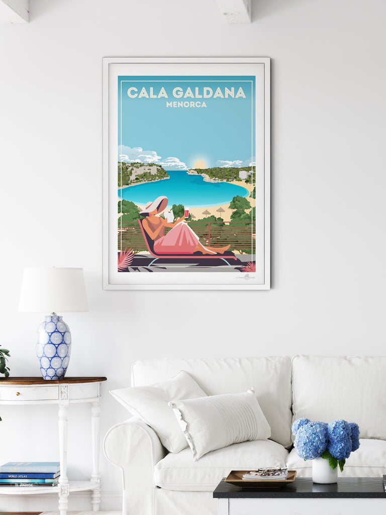 Cala Galdana Menorca Poster Print Cala Galdana hello Menorca Spain