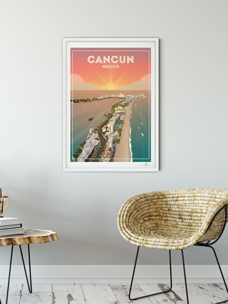 Cancun Mexico Poster Print Cancun Mexico