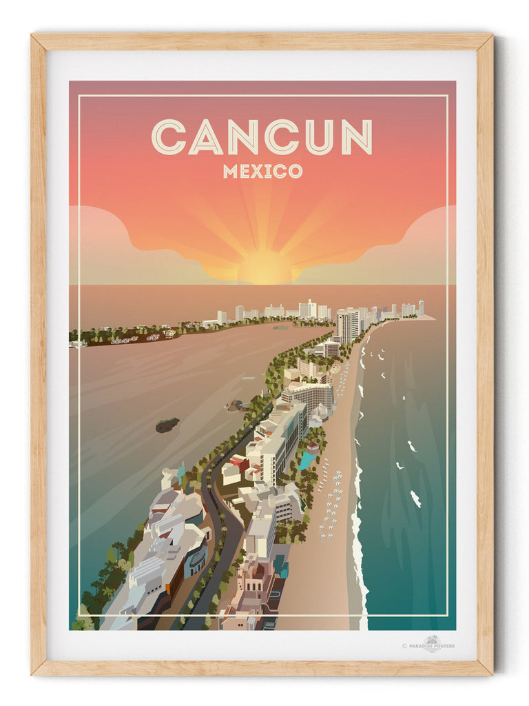 Cancun Mexico Poster Print Cancun Mexico