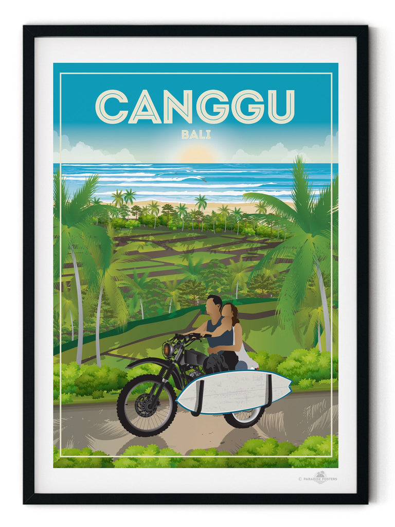 Canggu Bali Poster Print Bali Canggu