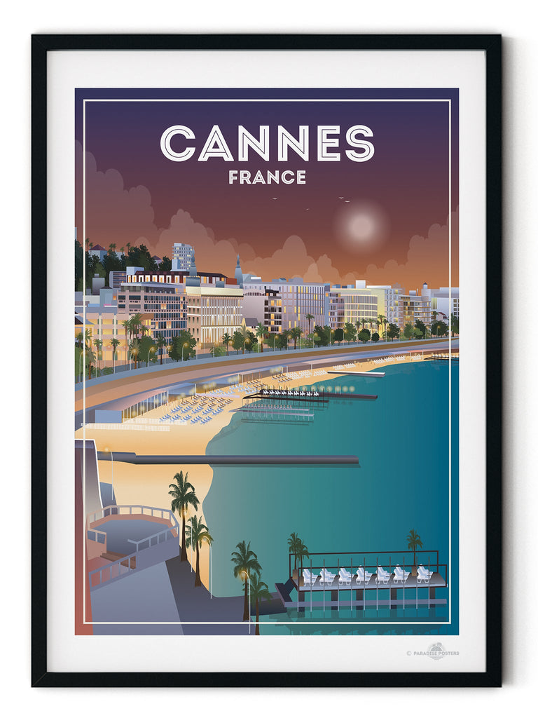 Cannes France Poster Print Cannes France