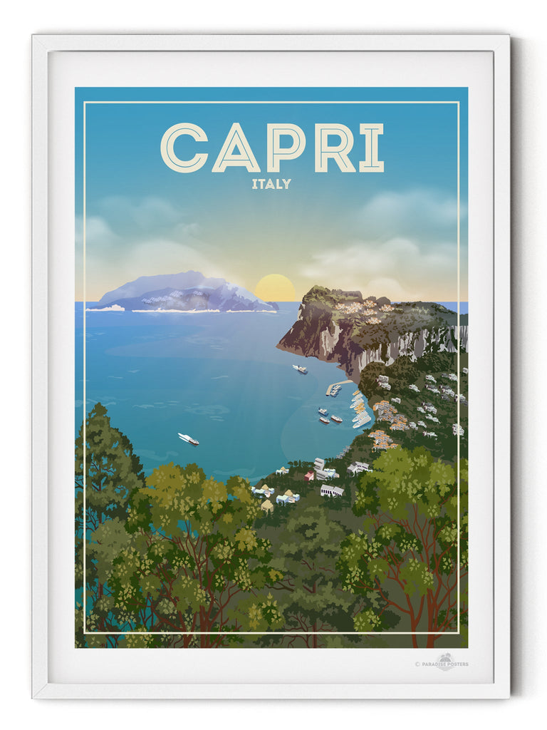 Capri Italy Poster Print Capri Europe Italy