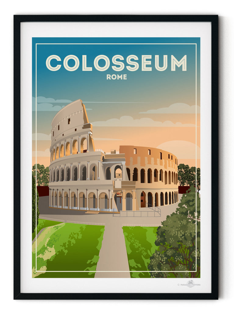 Colosseum Rome Poster Print Colosseum Europe Italy Rome