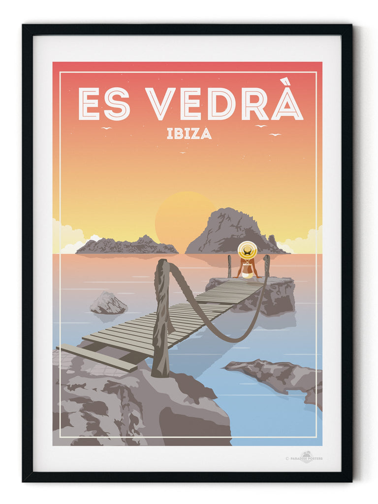 Es Vedra Ibiza Poster Print Es Vedra Ibiza Spain