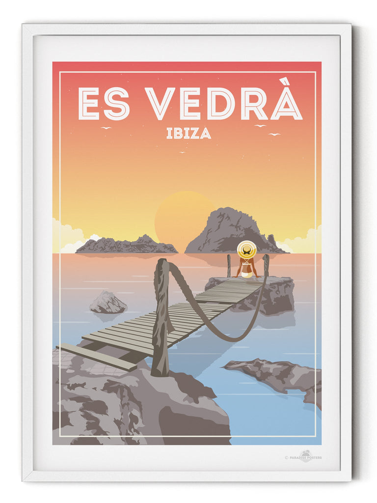 Es Vedra Ibiza Poster Print Es Vedra Ibiza Spain