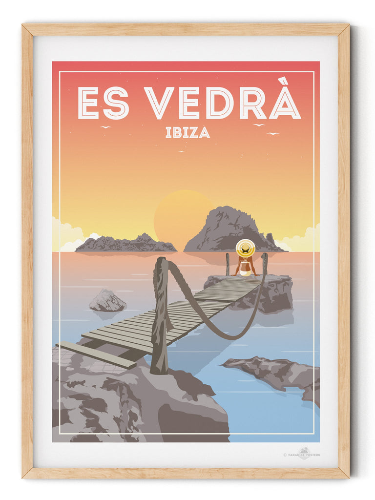 Es Vedra Ibiza Poster Print Es Vedra Ibiza Spain