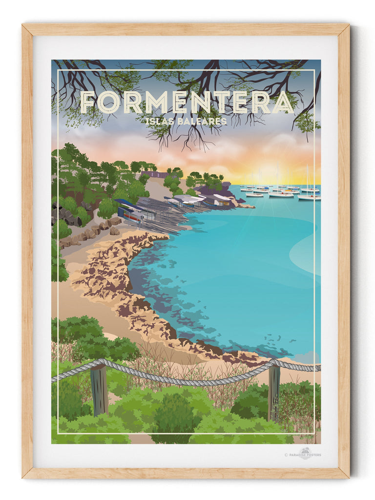 Formentera Poster Print Formentera Ibiza Spain