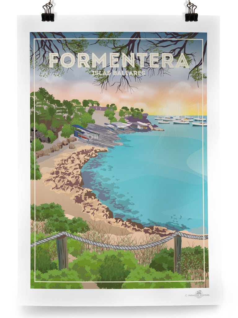 Formentera Poster Print Formentera Ibiza Spain