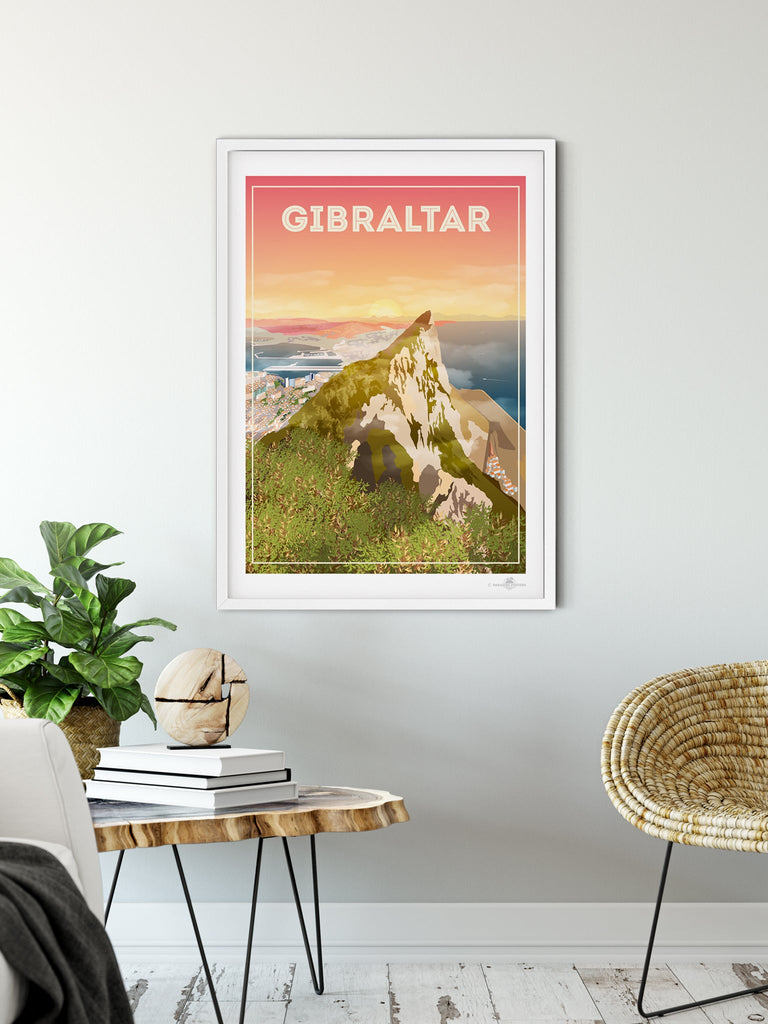 Gibraltar Poster Print Gibraltar