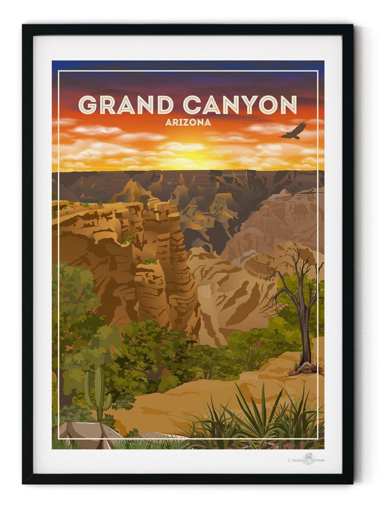Grand Canyon Travel Poster Print north america United States