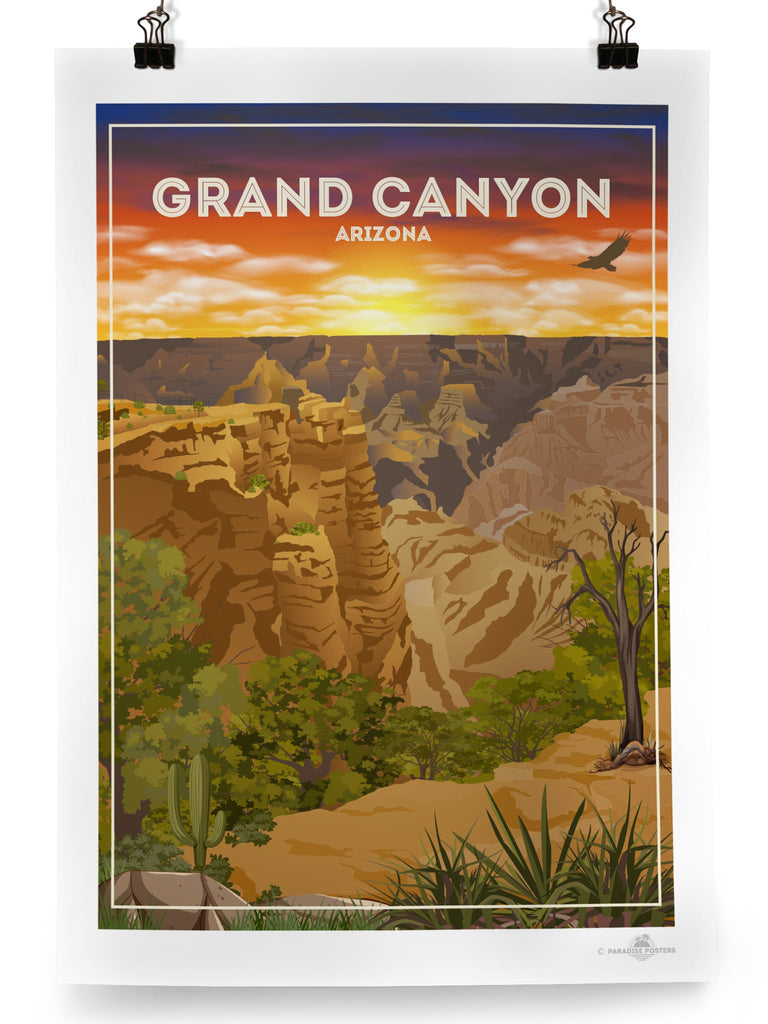 Grand Canyon Poster Print north america United States