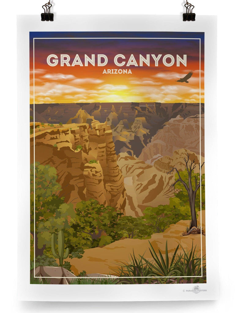 Grand Canyon Travel Poster Print north america United States