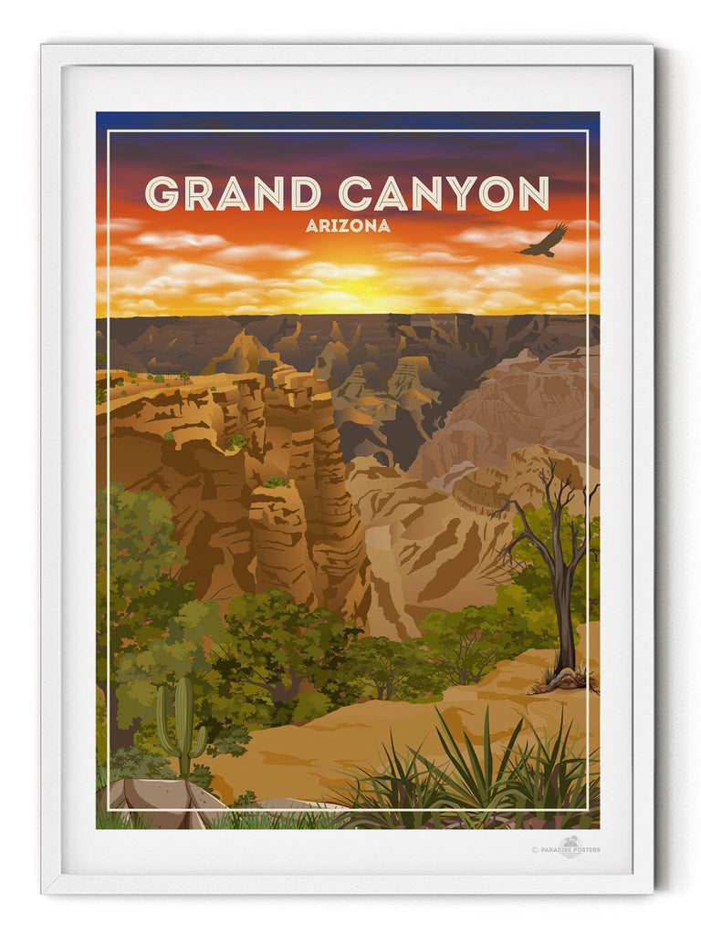 Grand Canyon Travel Poster Print north america United States