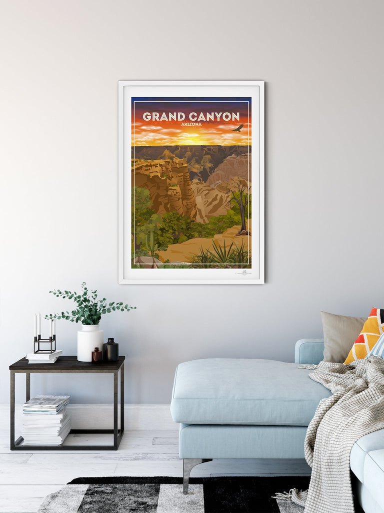 Grand Canyon Poster Print north america United States