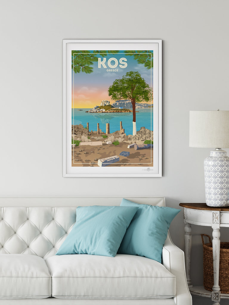 Kos Greece Poster Print Greece