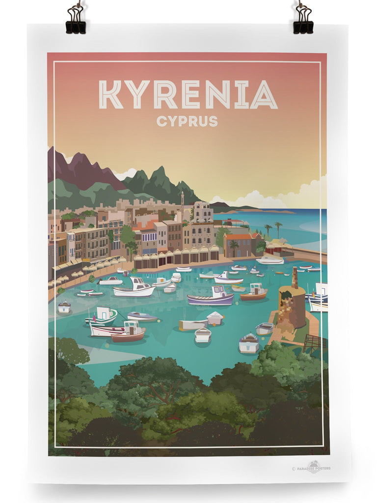 Kyrenia Cyprus Poster Print Asia Cyprus Europe Greece Kyrenia