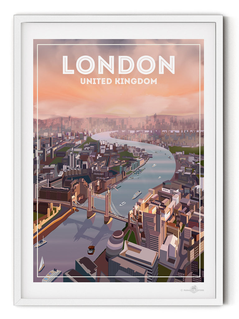 London United Kingdom Poster Print London United Kingdom