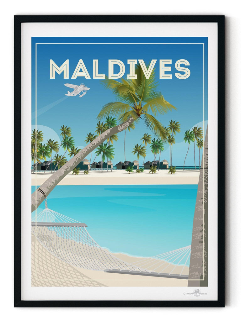 Maldives Poster Print Maldives north america