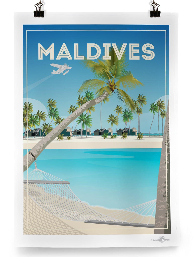 Maldives Poster Print Maldives north america