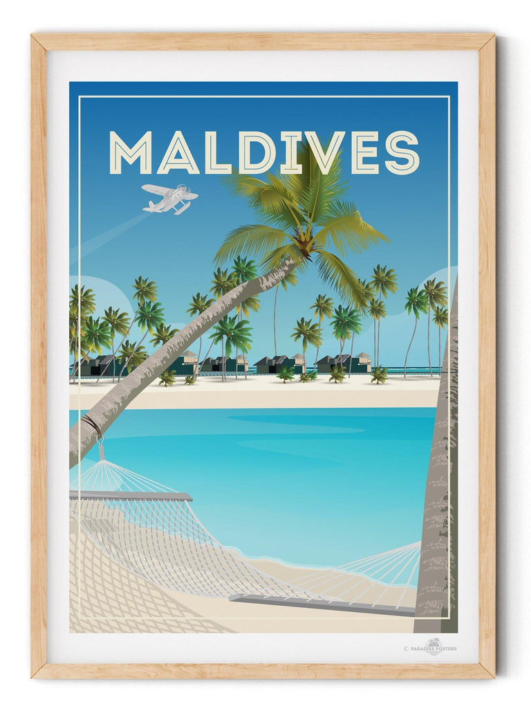 Maldives Poster Print Maldives north america