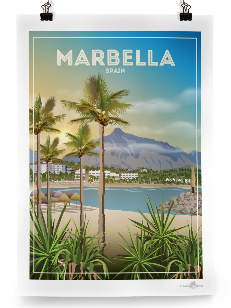 Marbella Spain Poster Print Spain