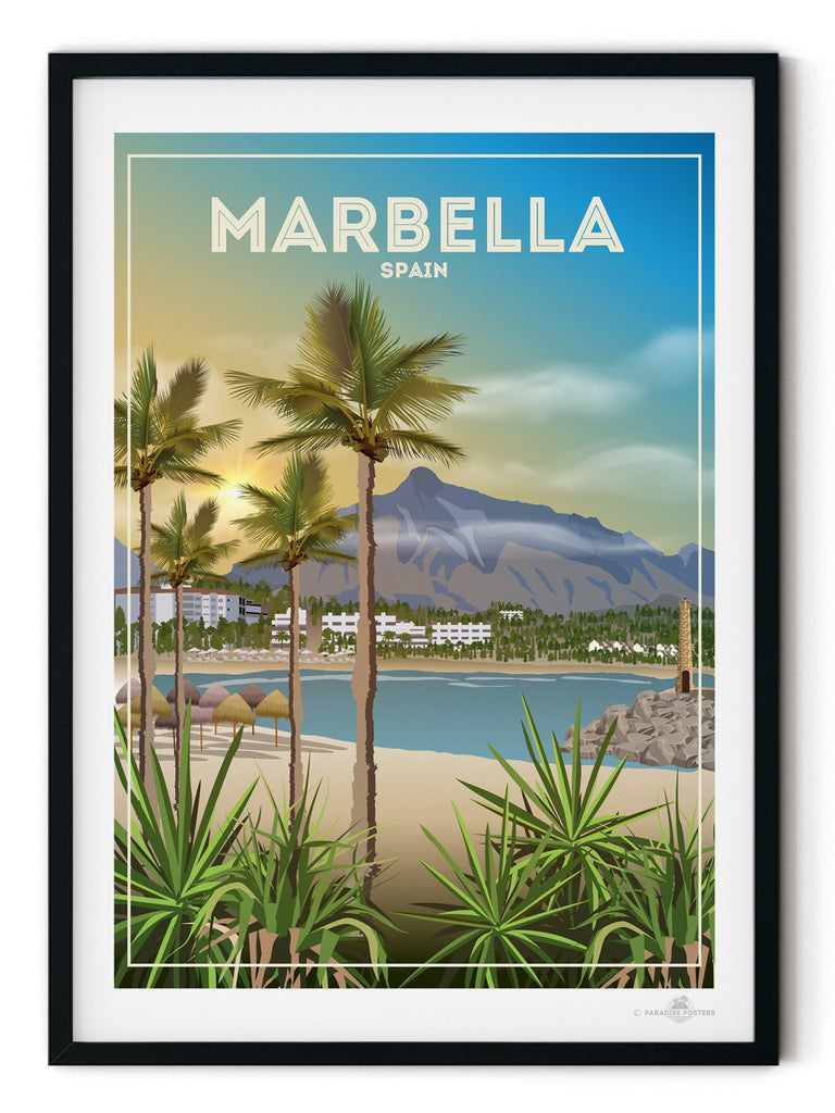 Marbella Spain Poster Print Spain