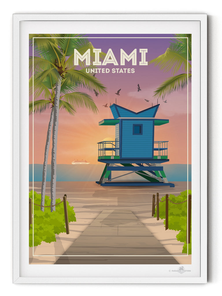 Miami Poster Print America Miami United States