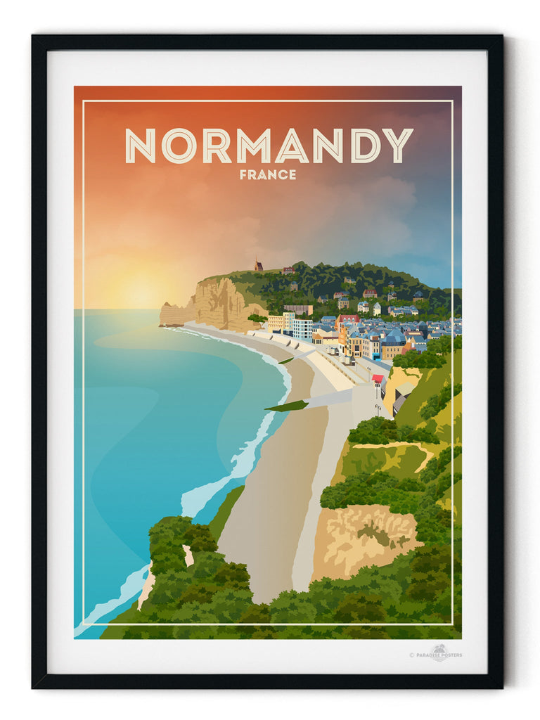 Normandy France Poster Print France Normandy