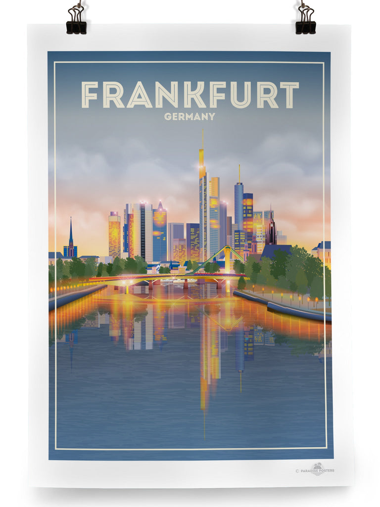 Frankfurt Germany Poster Print Europe Frankfurt Germany