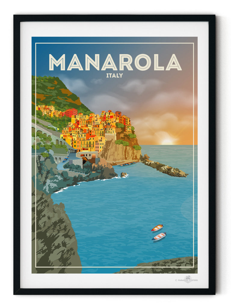 Manarola Italy Poster Print Italy Manarola