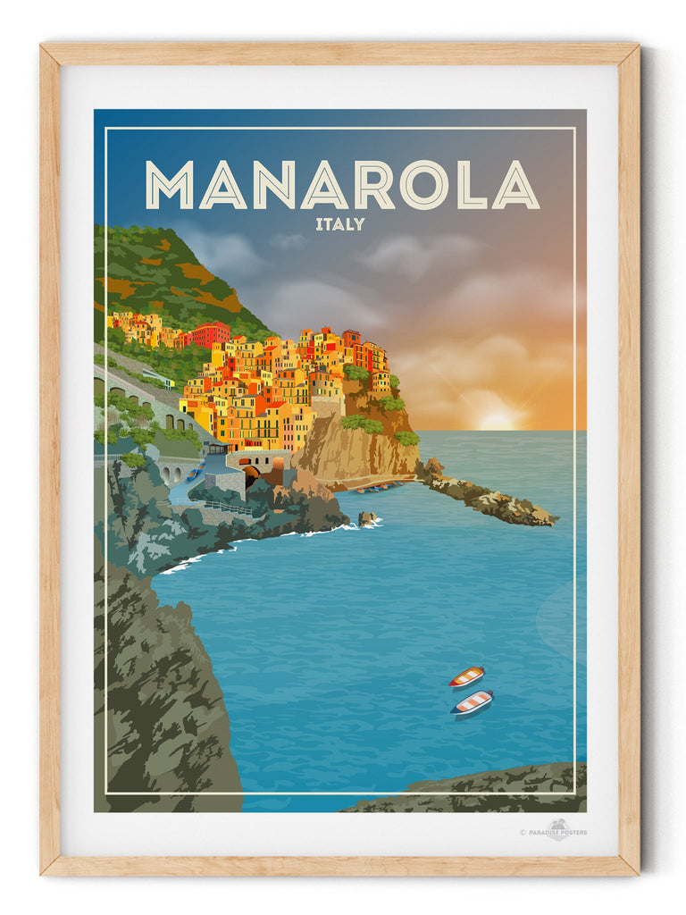 Manarola Italy Poster Print Europe Italy Manarola