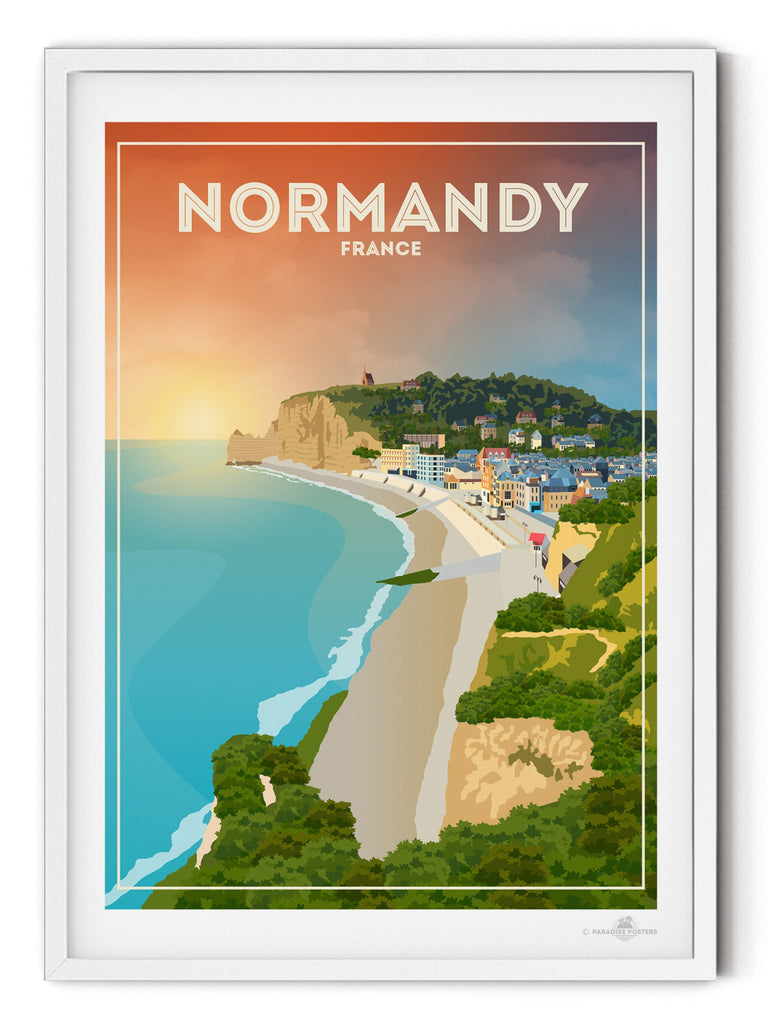 Normandy France Poster Print France Normandy