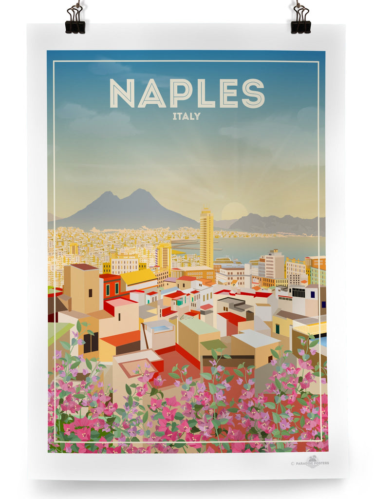 Naples Italy Poster Print Italy Naples