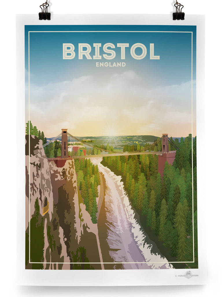 Bristol England Poster Print Bristol England United Kingdom