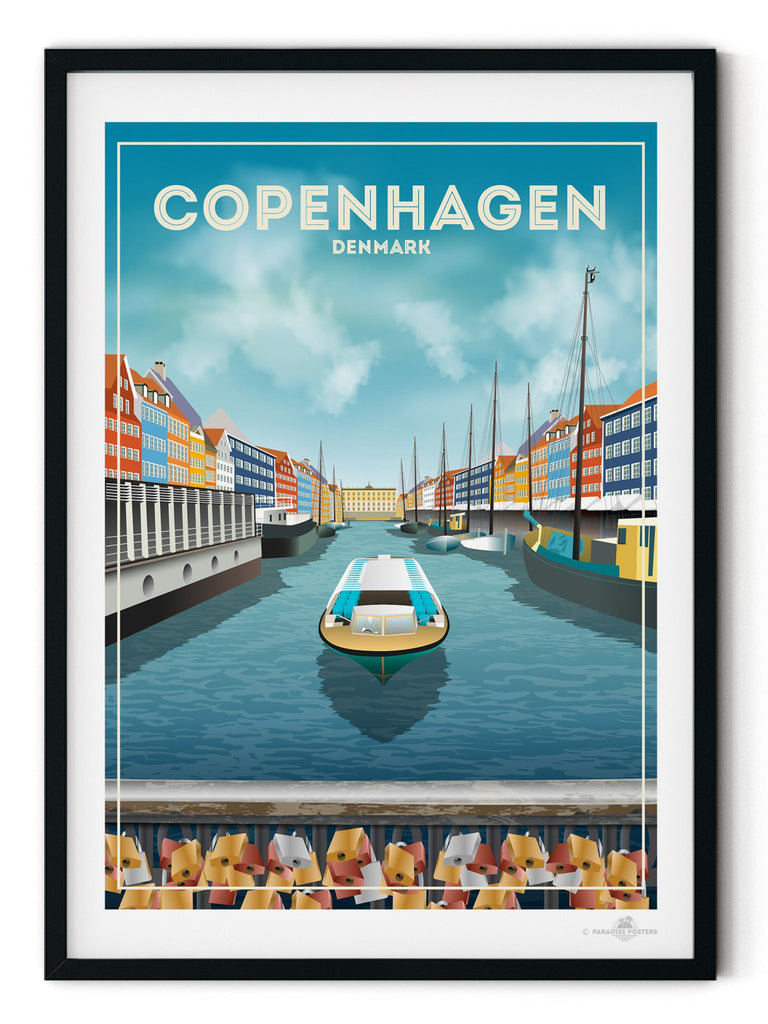 Copenhagen Denmark Poster Print Copenhagen Denmark