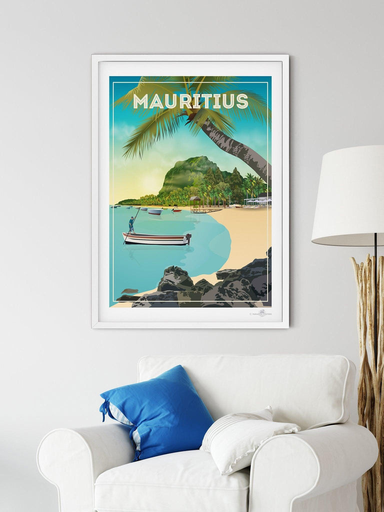 Mauritius Poster Print