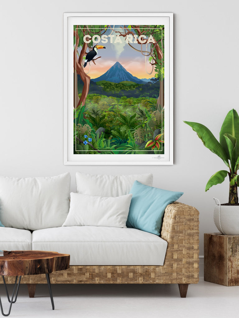 Costa Rica Poster Print Costa Rica north america