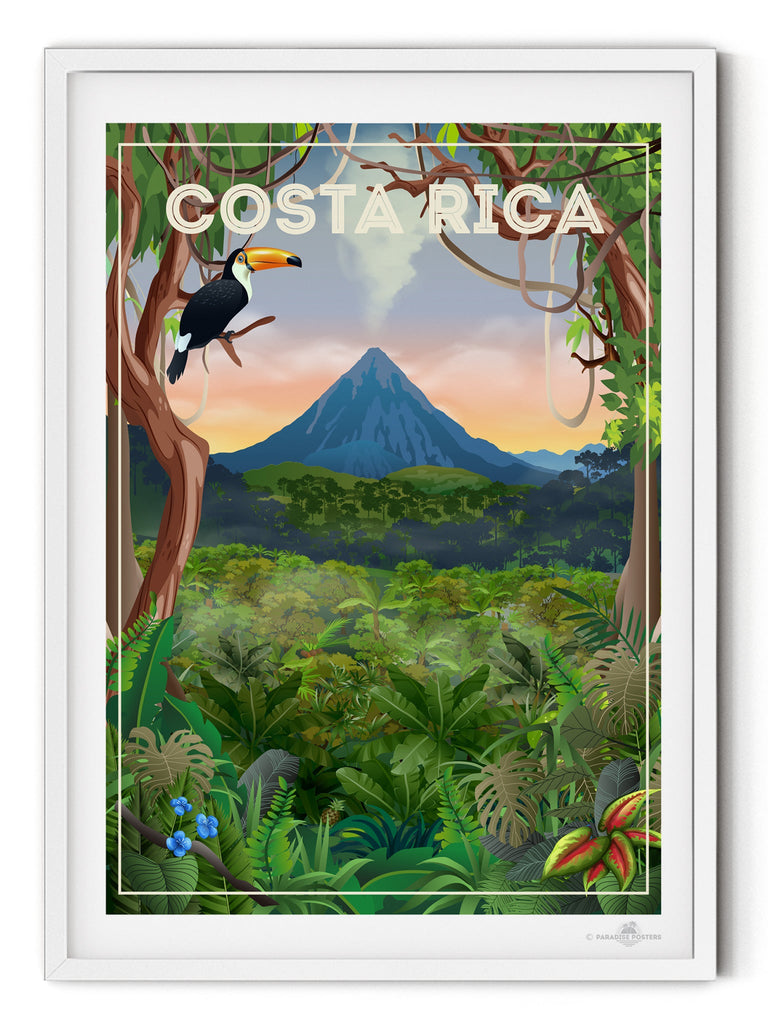 Costa Rica Poster Print Costa Rica north america