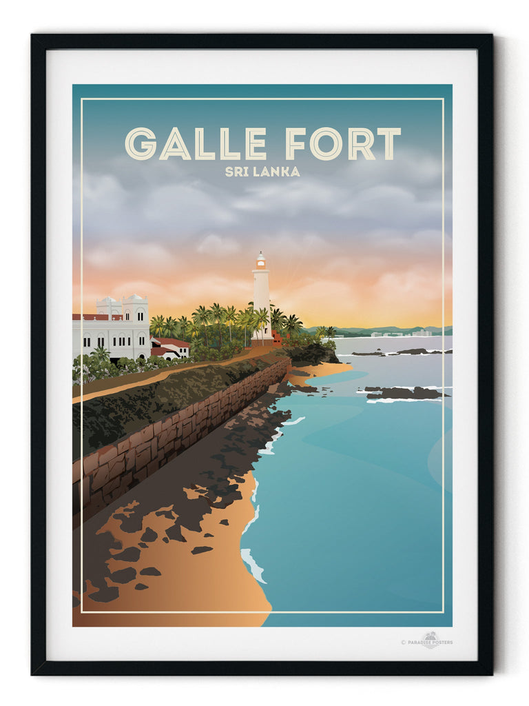 Galle Fort Sri Lanka Poster Print Asia Galle Fort Sri Lanka