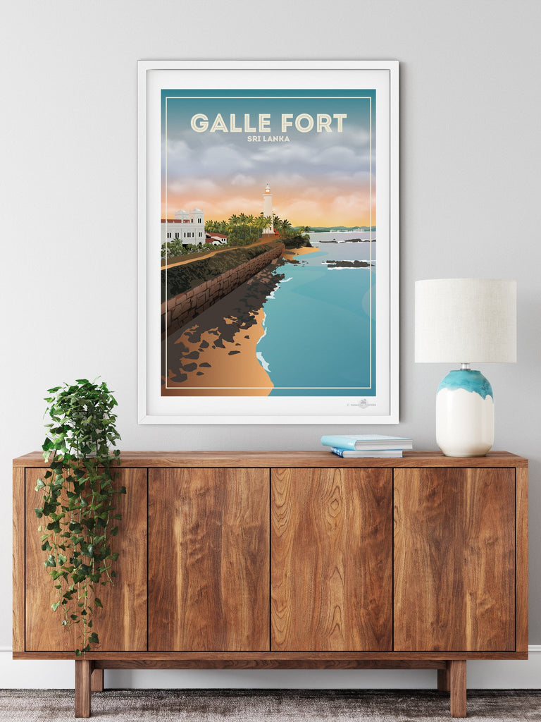 Galle Fort Sri Lanka Poster Print Asia Galle Fort Sri Lanka