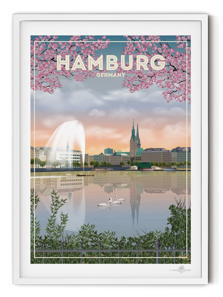 Hamburg Germany Poster Print Germany Hamburg